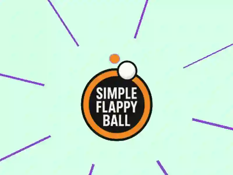 Mchezo Simple Flappy Ball online