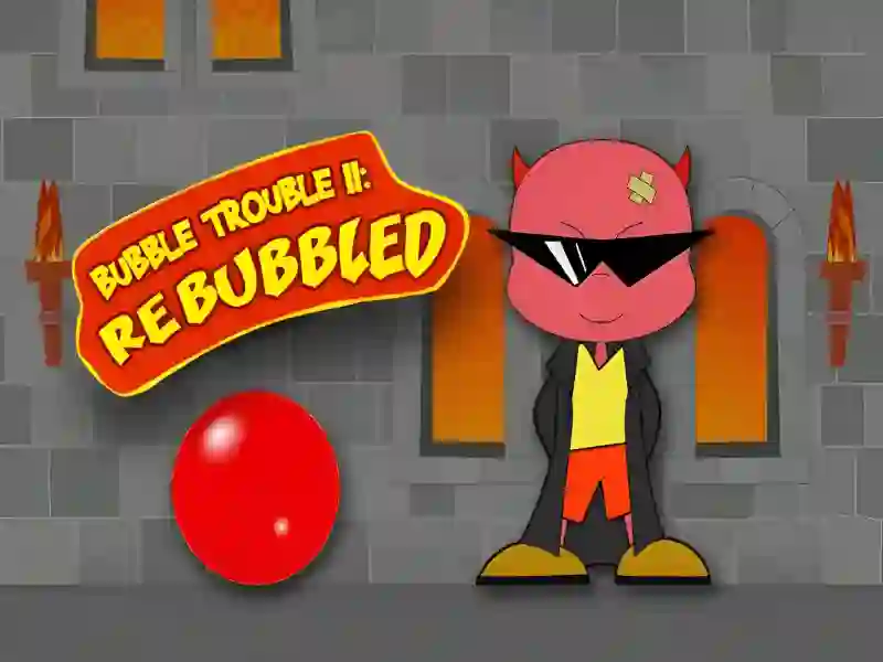 Mchezo Bubble Trouble 2: Rebubbled online