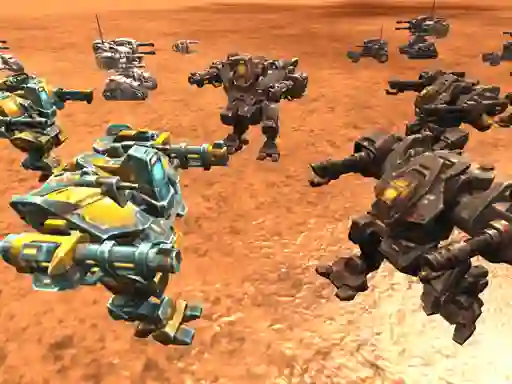 Mchezo Mech Battle Simulator online