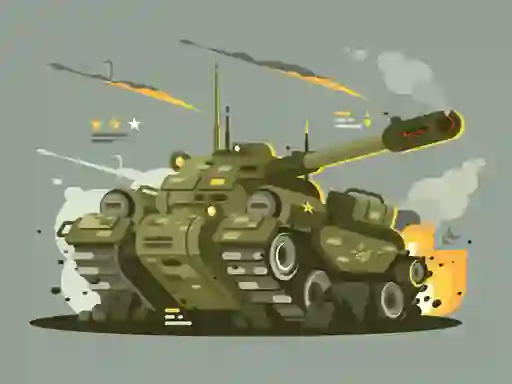 Mchezo Military Vehicles Match 3 online