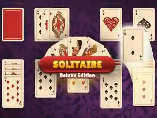 Mchezo Solitaire Deluxe Edition online