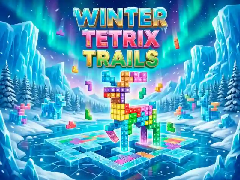 Mchezo Winter Tetrix Trails online