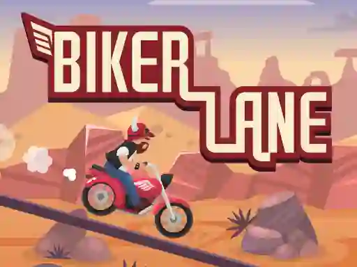 Mchezo Biker Lane online