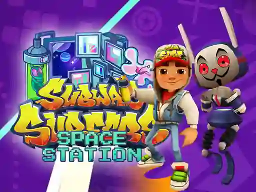 Mchezo Subway Surfers Space Station online