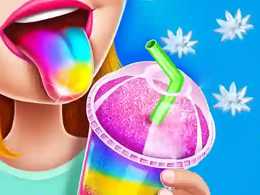 Mchezo Frozen Slushy Maker online