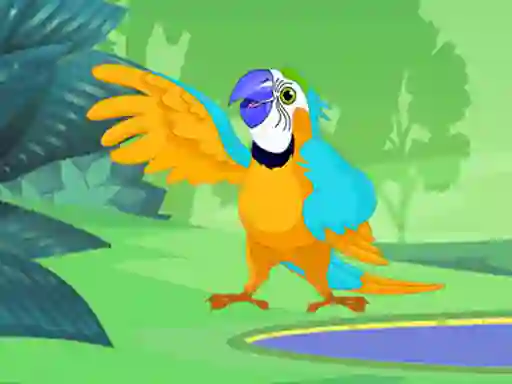 Mchezo Parrot Pal Coloring online