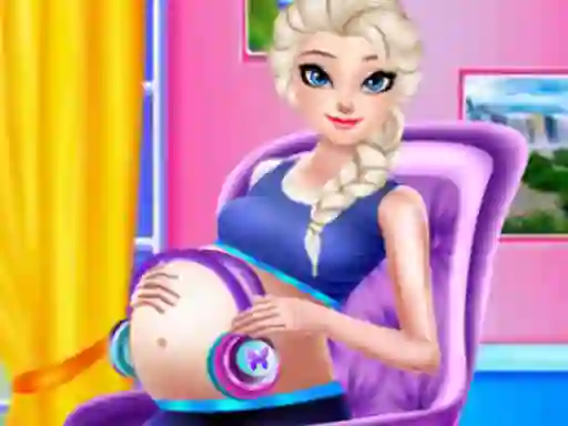Mchezo Ice Princess Pregnant Caring online