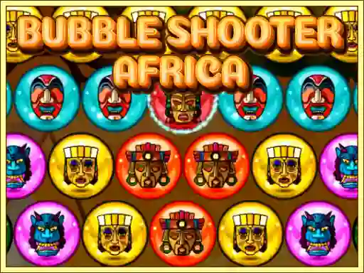 Mchezo Bubble Shooter Africa online