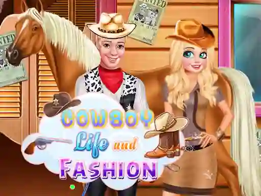 Mchezo Cowboy Life and Fashion online