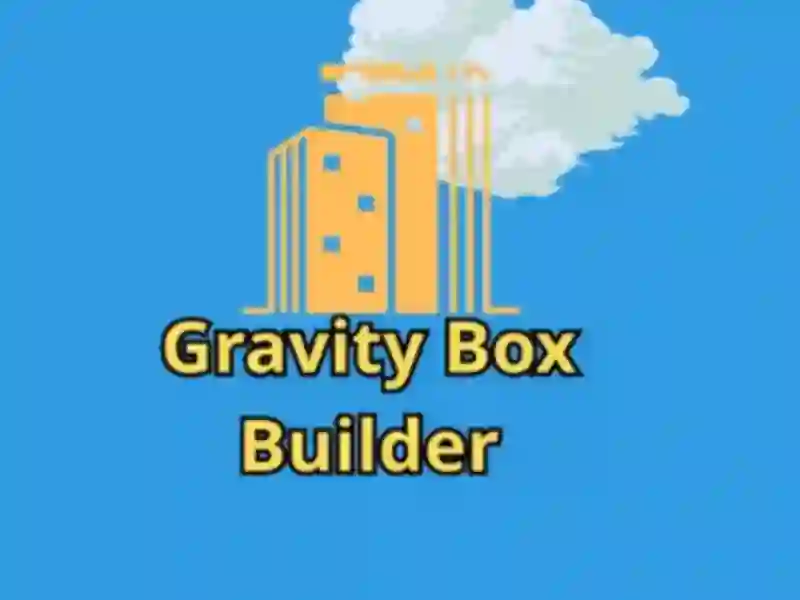 Mchezo Gravity Box Builder online