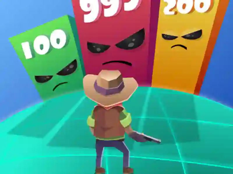 Mchezo Shoot Block Rush 3D online
