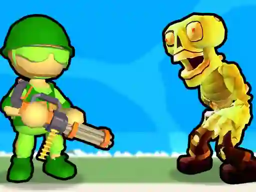 Mchezo Destruction of Stickman Zombie online