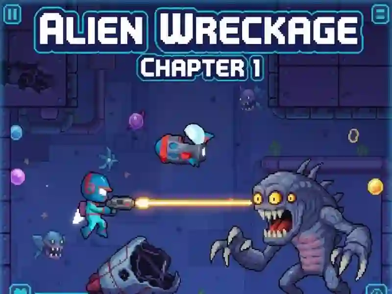 Mchezo Alien Wreckage Chapter 1 online