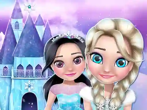 Mchezo Ice Princess Doll House online