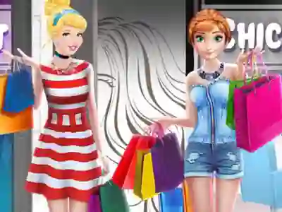 Mchezo Princesses Shopping Spree online