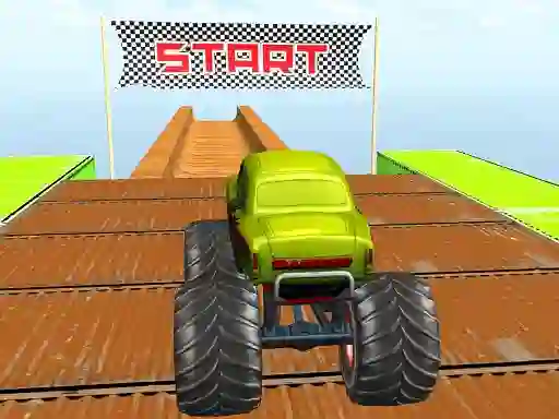 Mchezo Mega ramp Monster truck online