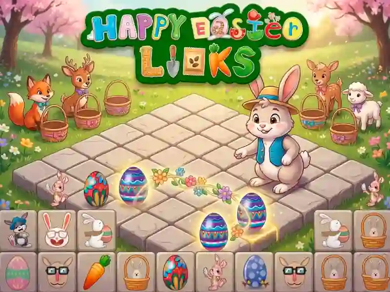 Mchezo Happy Easter Links online