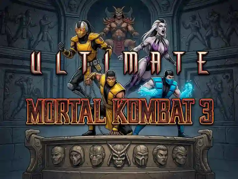 Mchezo Ultimate Mortal Kombat 3 online