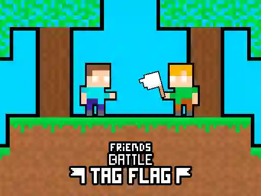 Mchezo Friends Battle Tag Flag online