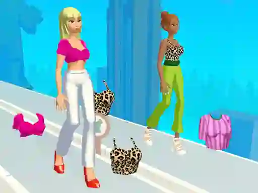 Mchezo Catwalk Girl Challenge online