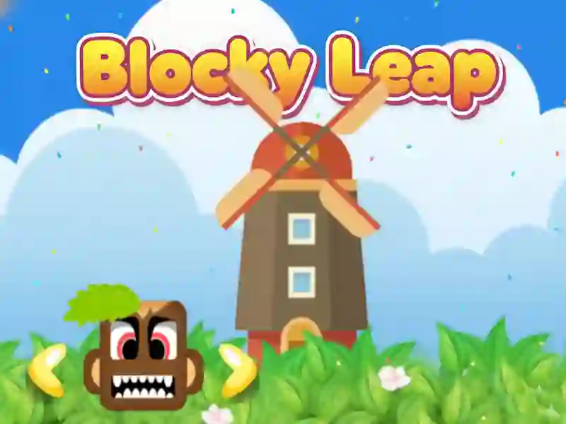 Mchezo Blocky Leap online