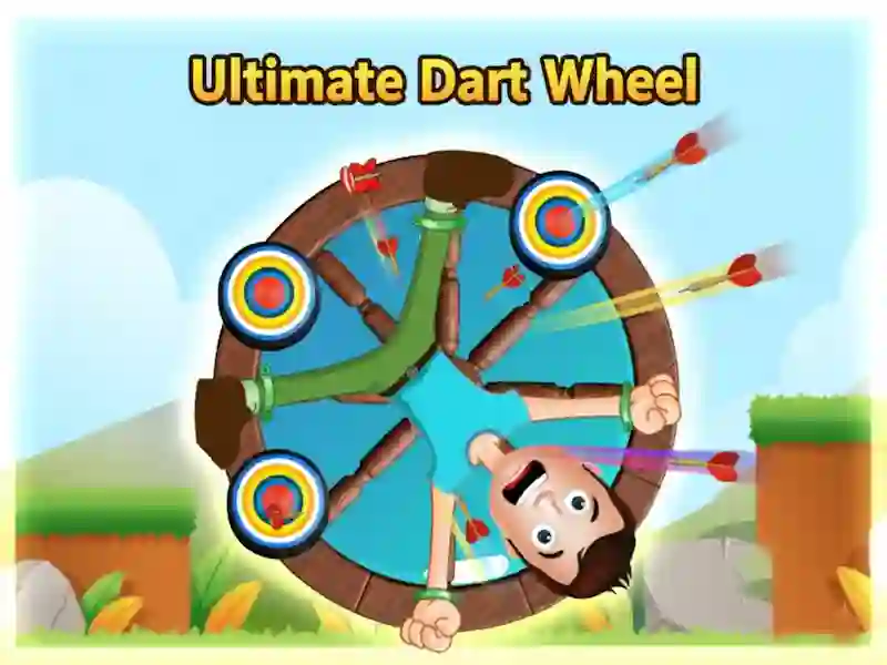 Mchezo Ultimate Dart Wheel online