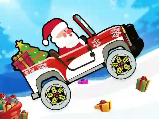 Mchezo Santa Hill Climbing online