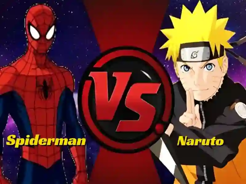 Mchezo Spiderman Vs Naruto online