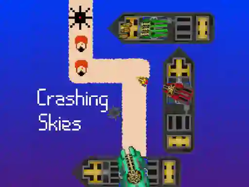 Mchezo Crashing Skies online