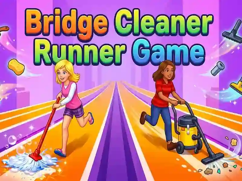Mchezo Bridge Cleaner Runner Game online