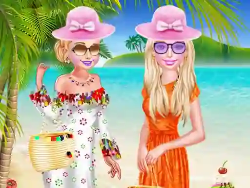 Mchezo BFF Spring Beach Holiday online