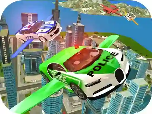 Mchezo Flying Police Car Simulator online