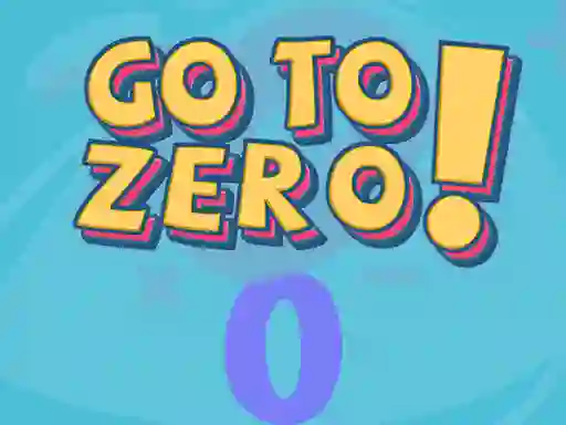 Mchezo Go To Zero online
