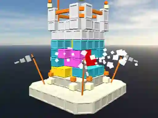 Mchezo Castle Block Destruction online