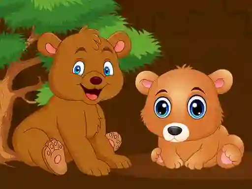 Mchezo Baby Bear Jigsaw online
