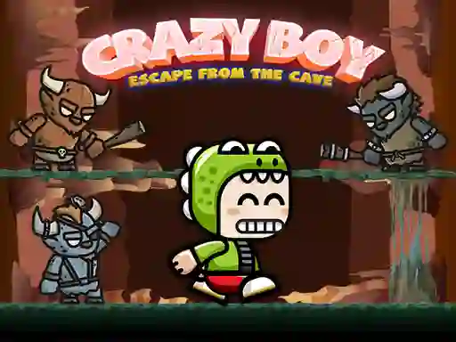 Mchezo Crazy Boy Escape From The Cave online