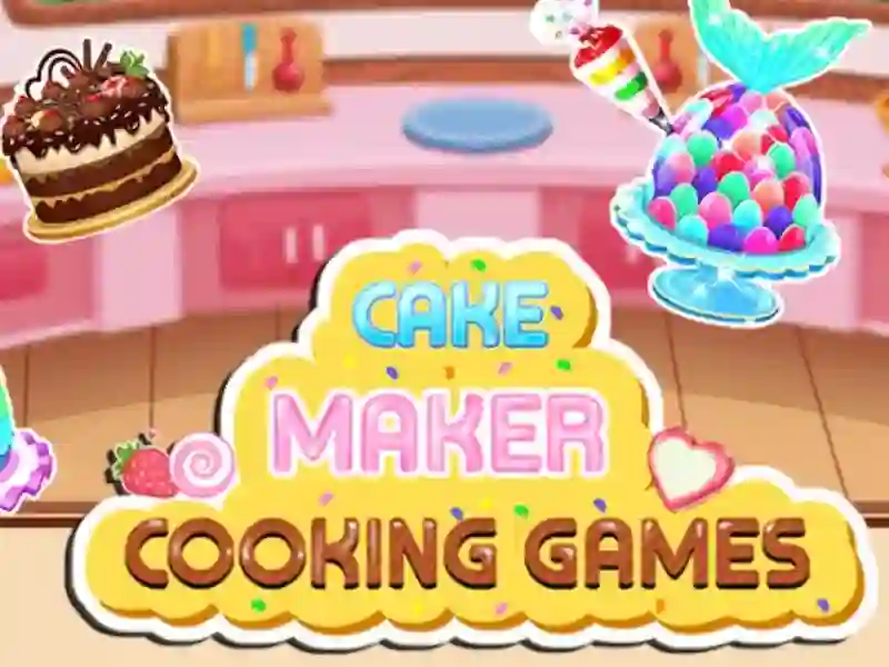 Mchezo Cake Maker Cooking Games online