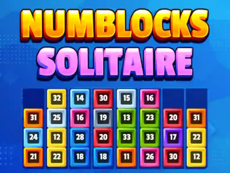 Mchezo Numblocks Solitaire online