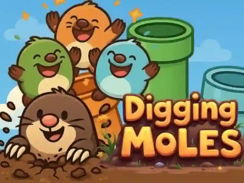 Mchezo Digging Moles online