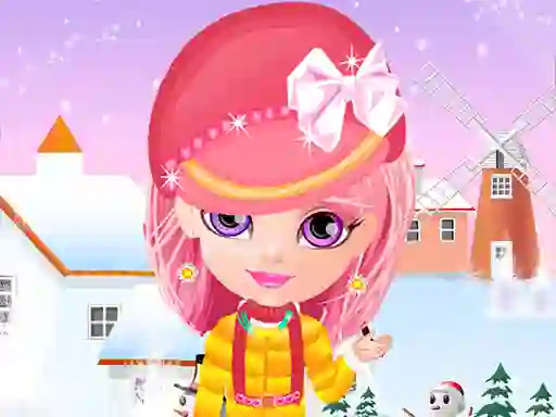 Mchezo Baby Halen Winter Dress Up online