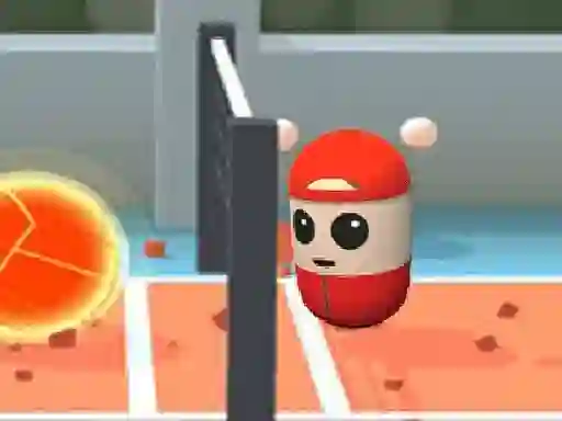 Mchezo Cartoon Volley Fun online