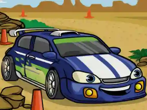 Mchezo Racing Cartoons Jigsaw online