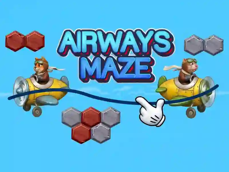 Mchezo Airways Maze online