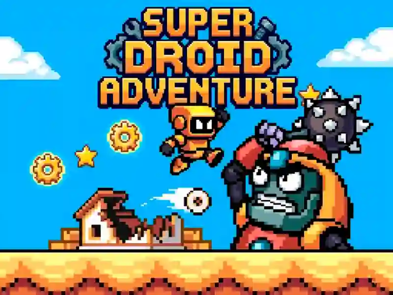 Mchezo Super Droid Adventure online