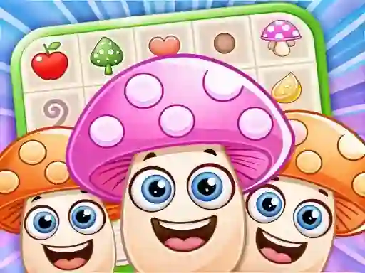 Mchezo Mushroom Fever Match 3 online