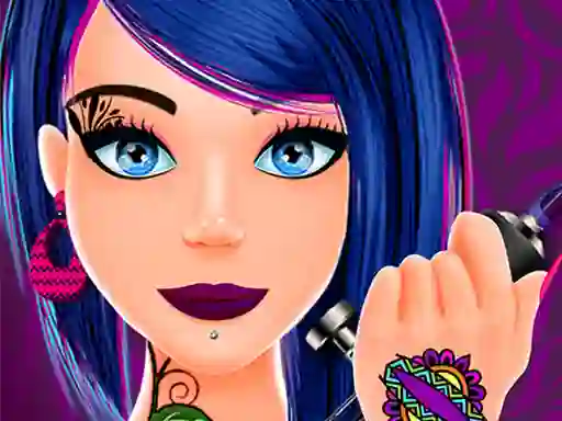 Mchezo Tattoo Salon Art Design online