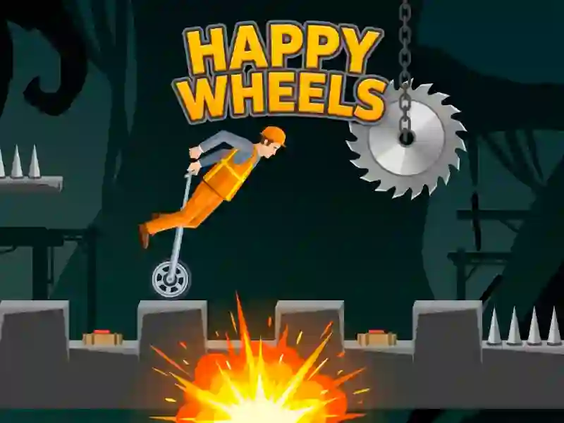 Mchezo Happy Wheels online