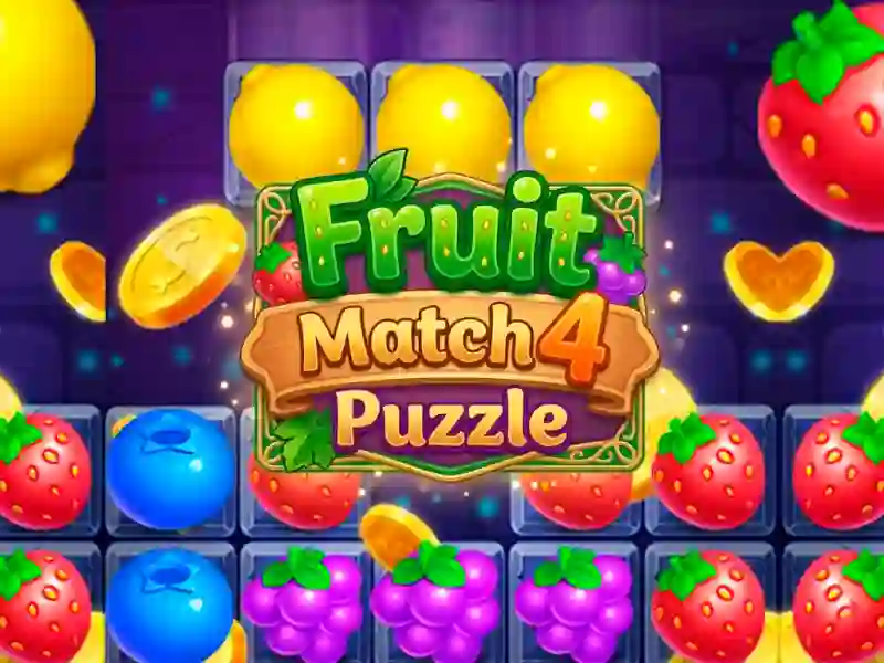 Mchezo Fruit Match4 Puzzle online