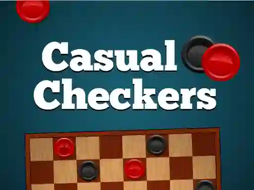 Mchezo Casual Checkers online