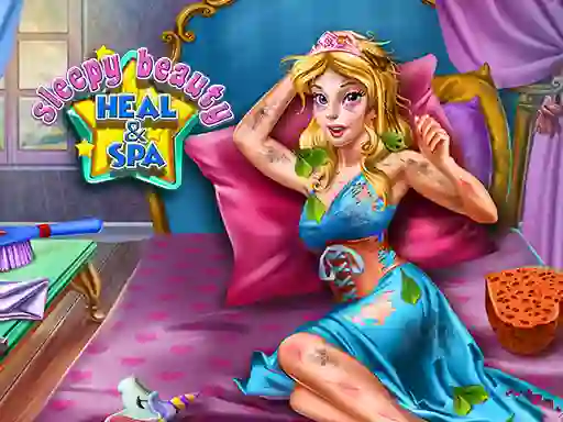 Mchezo Sleepy Beauty Heal and Spa online